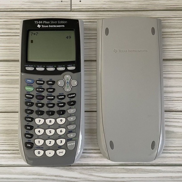Texas Instruments TI-84 Plus Silver Edition Graphing Calculator - Picture 1 of 4